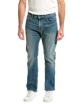 John Varvatos Damon Aged Blue Джинсы стандартного кроя мужские