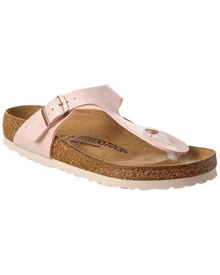 

Сандалии Birkenstock Gizeh Birko-Flor женские, Magical metallic light rose, NA