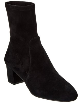 

Женские замшевые ботильоны Stuart Weitzman Sofia 50, Черный, NA