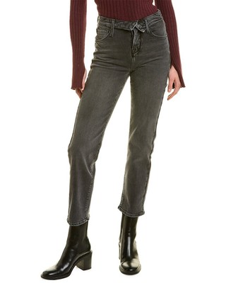

Черные прямые женские джинсы Good American Vintage Waist Black, Черный, NA