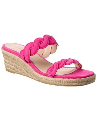 

Женские замшевые сандалии Stuart Weitzman Twist, Розовый, NA