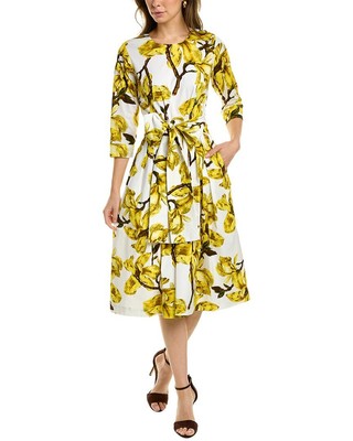 

Женское платье миди Samantha Sung Florance, Magnolia blossom soft yellow