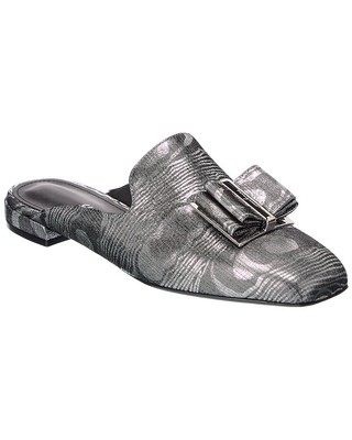 Женский замшевый мул с двойным бантом от Ferragamo
