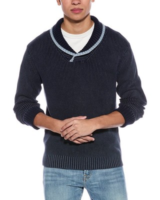 Tyler Böe Mineral Wash Shawl Collar Sweater Mens