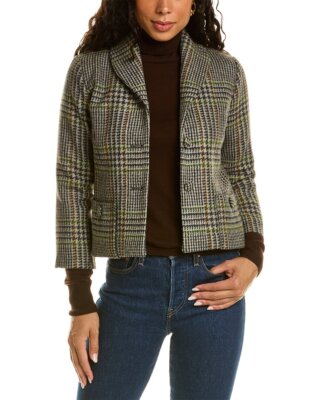 

Женский шерстяной пиджак Frances Valentine Finley, Brown/multi