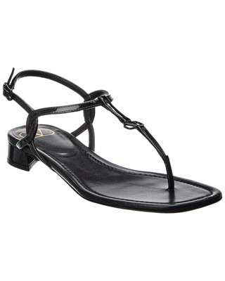 Женские лакированные сандалии Valentino Vlogo