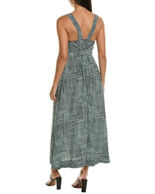 Pre-owned Proenza Schouler White Label Wrap Maxi Dress Women's