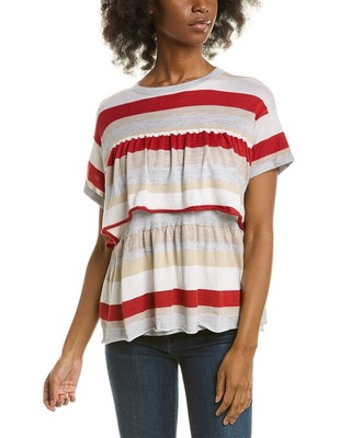 

Женский топ из кашемира и шелка Brunello Cucinelli, Multicolored