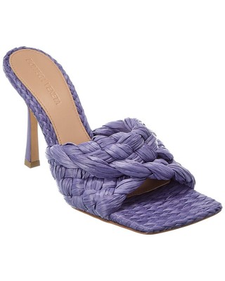 

Женские сандалии из эластичной рафии и кожи Bottega Veneta, Na, NA