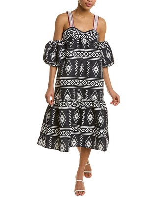 Женское миди-платье Sachin & Babi Luna, черное 0