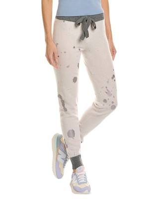 

Женские кашемировые джоггеры Scott - Scott London Splatter из фольги, серые размеры, Grey, NA