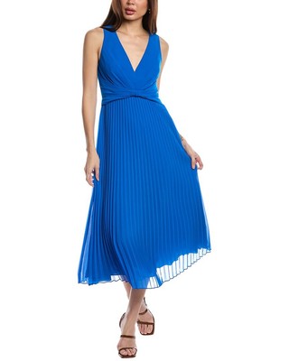 Badgley Mischka Sunburst A-Line Dress Womens