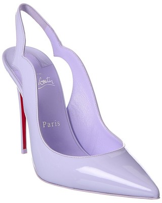 

Christian Louboutin Hot Chick Sling 100 Женские лакированные туфли-лодочки с ремешком на пятке Фиолетовый, NA