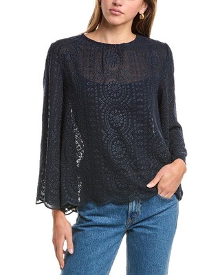 Ba&Sh Bruna Shirt Womens Blue 1