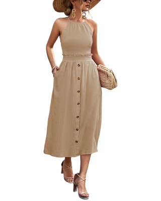 

Deli.S Платье женское, Khaki