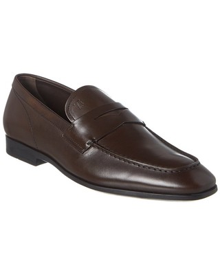 

Мужские кожаные лоферы Tods, Коричневый, NA
