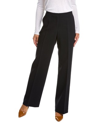 

Женские шерстяные брюки Lafayette 148 New York с ответственным подходом, Синий, NA
