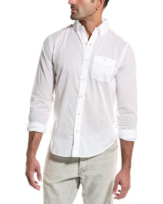 Любимая рубашка Тодда Снайдера Slim Fit Мужская белая S