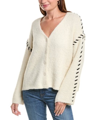 Anna Kay Lachica Cardigan Womens Beige L
