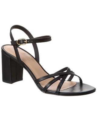 

Stuart Weitzman Starla 75 Женские кожаные сандалии, Черный, NA