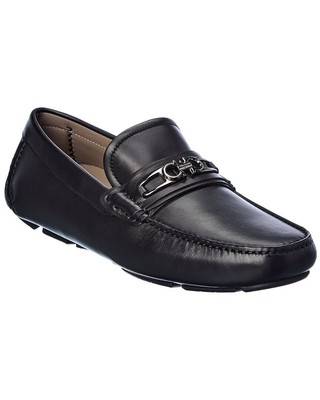 

Мужские кожаные лоферы Ferragamo Lagos, Nero, NA