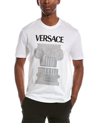 

Versace Mitchel Fit Футболка Мужская, Белый, NA