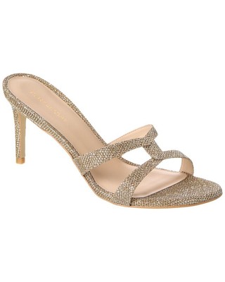 Stuart Weitzman Soiree Изящные женские сандалии 75 пробы Золотые 7