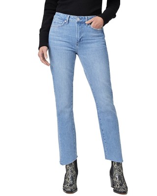 

Прямые женские джинсы до щиколотки с высокой посадкой Paige Denim Cindy Wrennin, Wrennin distressed, NA