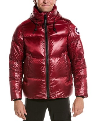 Pre-owned Canada Goose Crofton Puffer Jacket Men's Red S