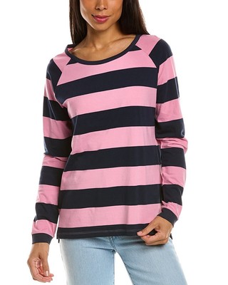 

Женский пуловер Duffield Lane Sunset, Rose/navy stripe