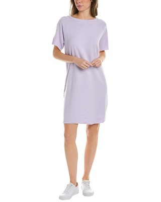 

Eileen Fisher Terry Bateau платье-свитшот с вырезом женское фиолетовое, Фиолетовый