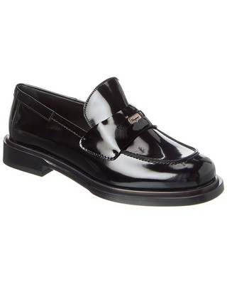 Женские лакированные мокасины-пенни Ferragamo Nyx 30