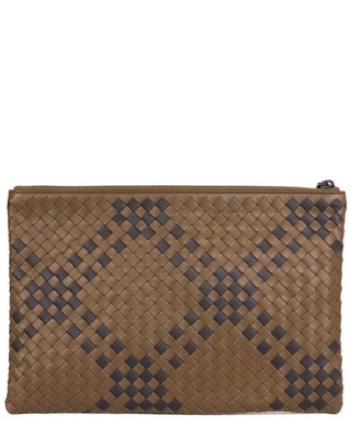 

Мужской портфель из фактурной кожи Bottega Veneta, Черный, NA