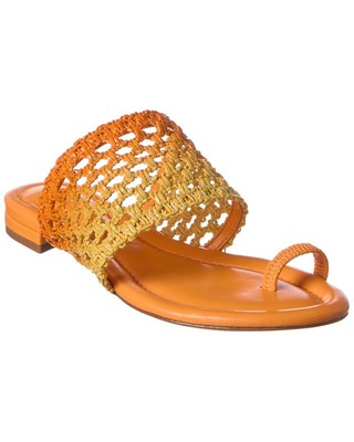 

Женские кожаные сандалии Alexandre Birman Trisha, Оранжевый, NA