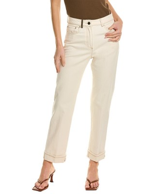 

Брюки Peserico женские коричневые, Коричневый, NA