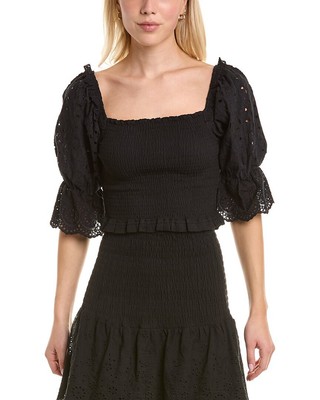 

Allison New York Lilly Топ женский, Черный