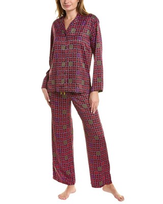 

Женский пижамный комплект Natori Infinity из 2 предметов, Фиолетовый