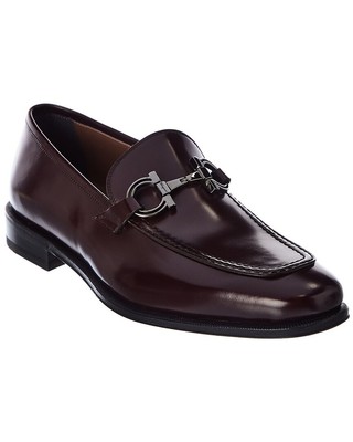 

Мужские кожаные лоферы Ferragamo Seattle, Красный, NA