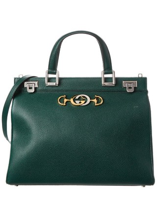 Сумка-тоут Gucci Zumi из натуральной кожи с верхней ручкой средней длины (бывшая в употреблении) Женская