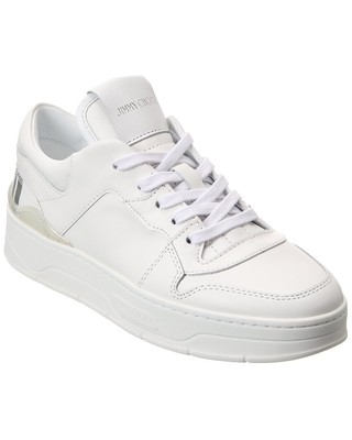 

Женские кожаные кроссовки Jimmy Choo Florent/F, Белый, NA