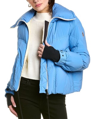 

Moncler Grenoble Пуховик женский синий, NA