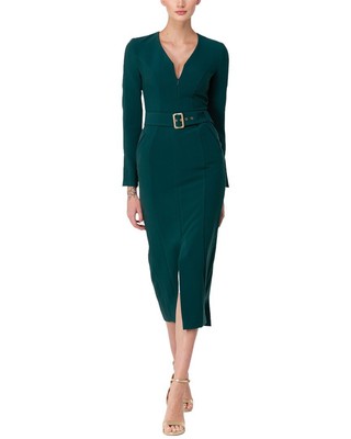 Pre-owned Bgl Midi Dress Women's In Green