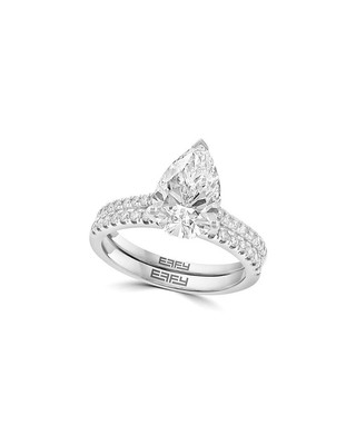 Effy Fine Jewelry Кольцо с бриллиантом, выращенным в лаборатории, 14 Карат 2,91 Карата, женское 7