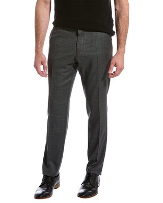 

Мужские узкие шерстяные брюки Boss Hugo Boss серые, Grey, NA