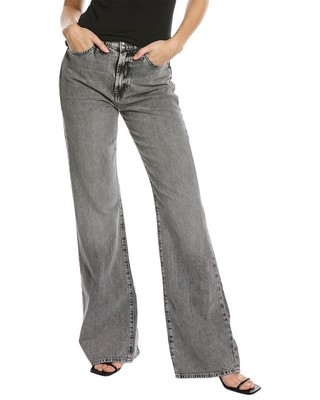 Женские джинсы 7 For All Mankind Fern Grey Easy Bootcut, черные 32