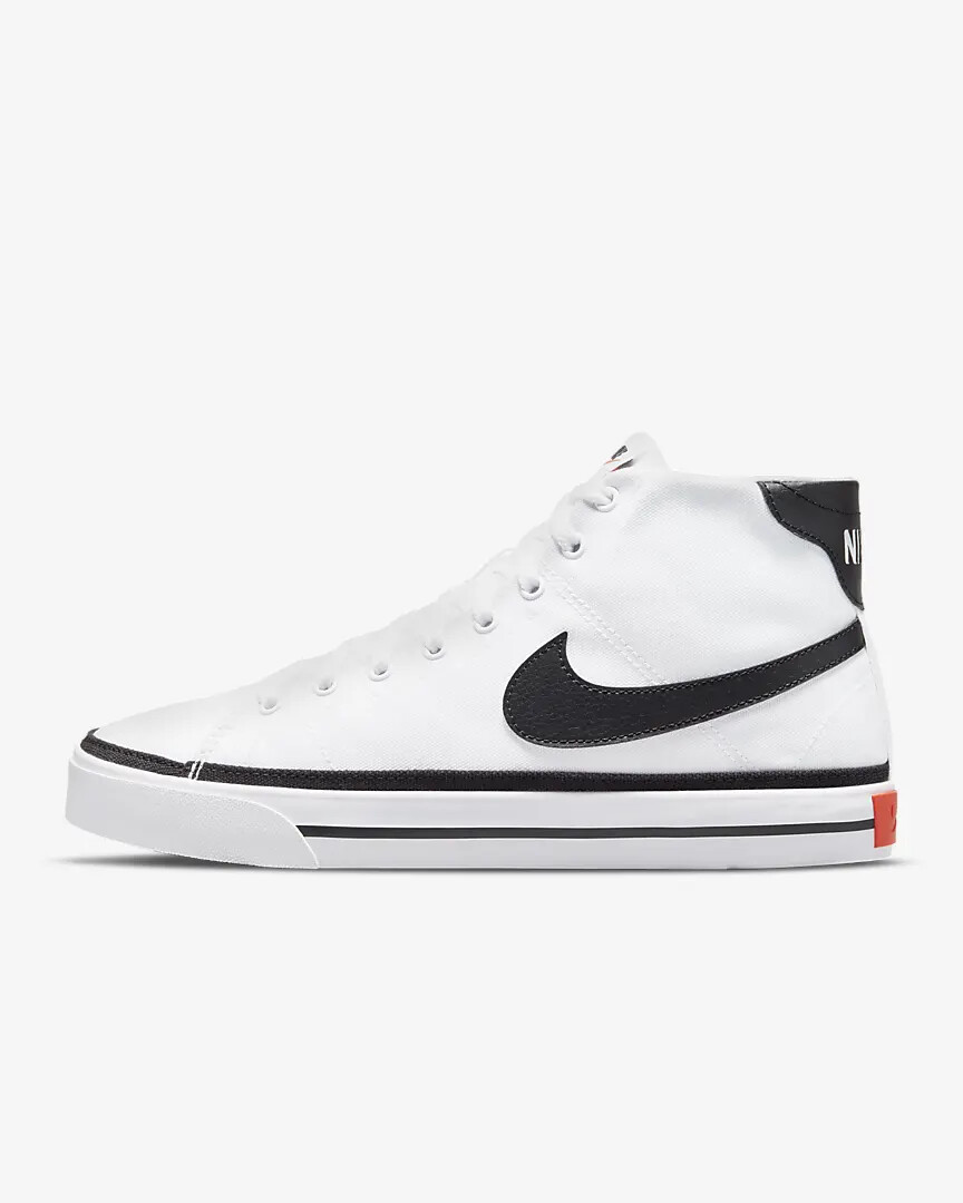 

NIKE COURT LEGACY CANVAS MID DD0162-100 Кроссовки мужские US6-12, Белый, Court Legacy Canvas Mid