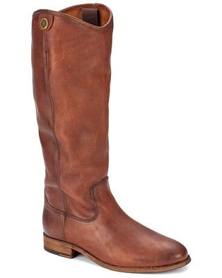 Широкие ботинки из телячьей кожи Frye Melissa Button 2 Женские коричневые 6