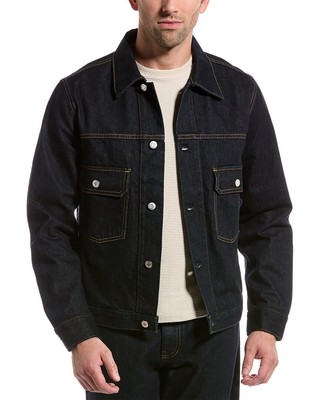 

Мужская куртка Helmut Lang Trucker, Синий, NA