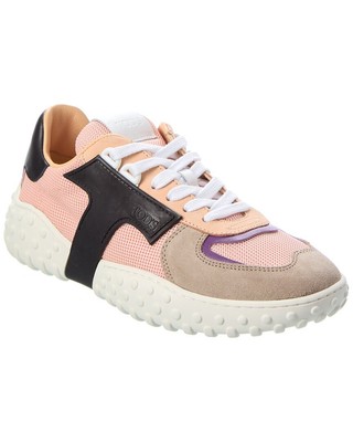 Tod S Suede & Mesh Sneaker Womens  37