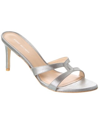 Stuart Weitzman Soiree Элегантные женские атласные сандалии 75 пробы